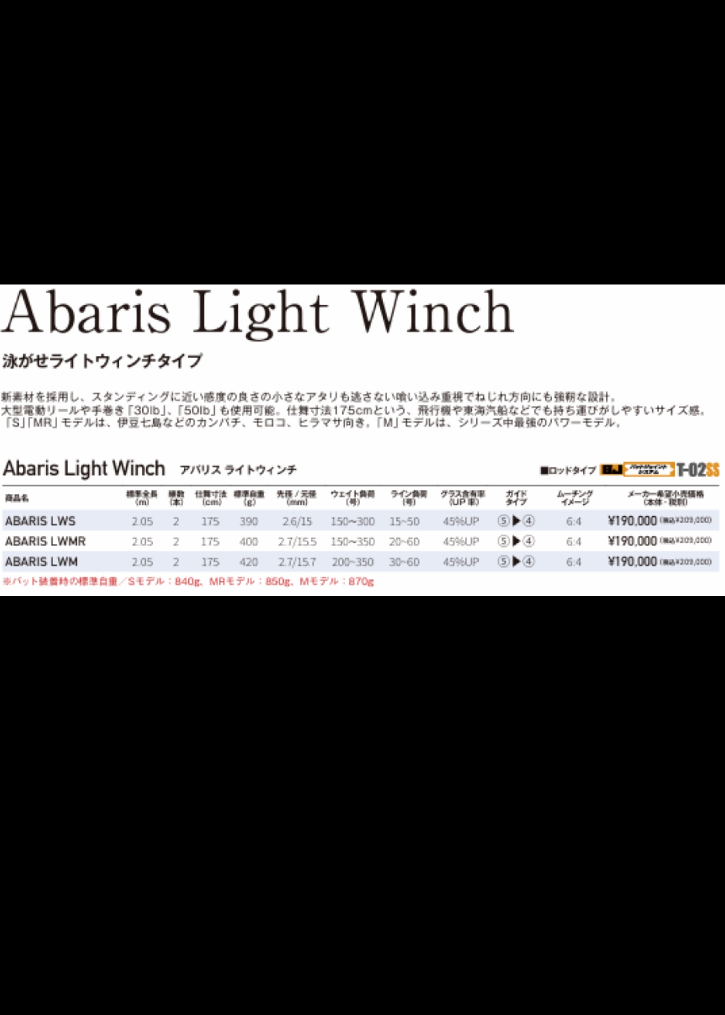 Abaris Light Winch